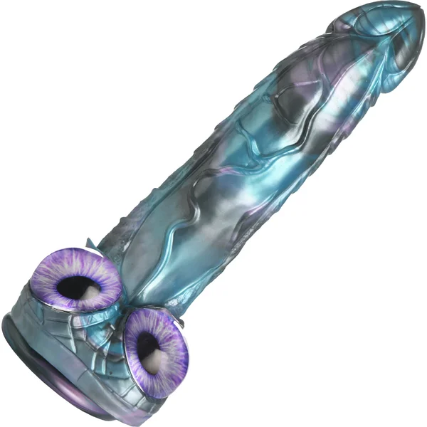 Astro Thrust 8" Thrusting & Vibrating Silicone Suction Cup Dildo With Remote By Creature Cocks — image 5 of 12