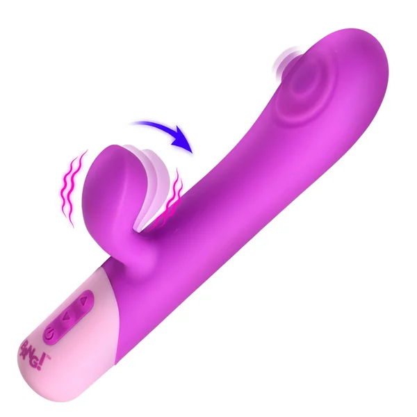 Bang! Clit Tapping & G-Spot Pulsing Rechargeable Rabbit Vibrator — image 8 of 11