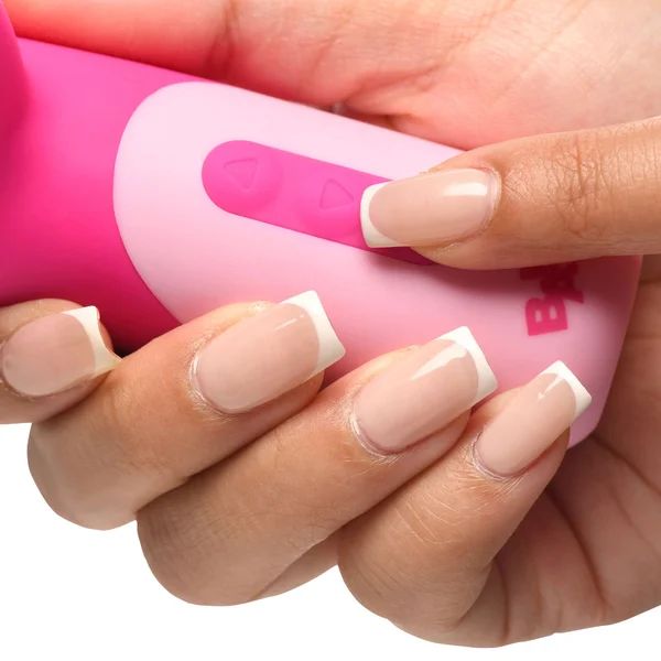 Bang! Clit Tapping Rechargeable Silicone Rabbit Vibrator — image 7 of 12