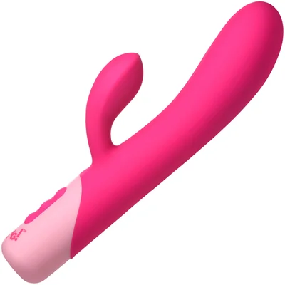 bang clit tapping rechargeable silicone rabbit vibrator