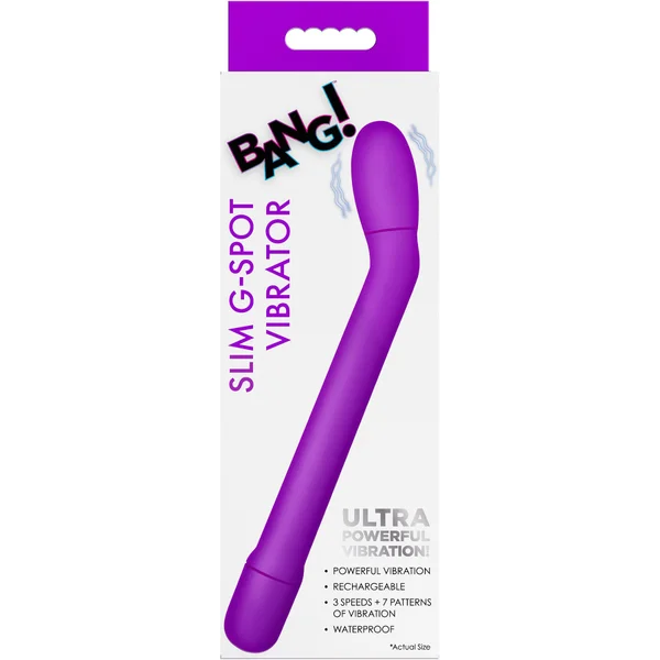 BANG! Slim G-Spot Rechargeable Silicone Vibrator — image 11 of 17