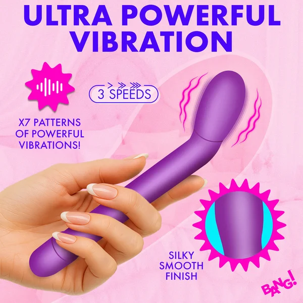BANG! Slim G-Spot Rechargeable Silicone Vibrator — image 7 of 17