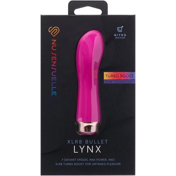 Lynx XLR8 Silicone Bullet Vibrator With Nitro Motor By Nu Sensuelle — image 7 of 13