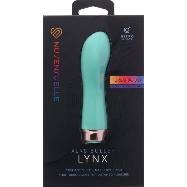 Lynx XLR8 Silicone Bullet Vibrator With Nitro Motor By Nu Sensuelle — image 13 of 13