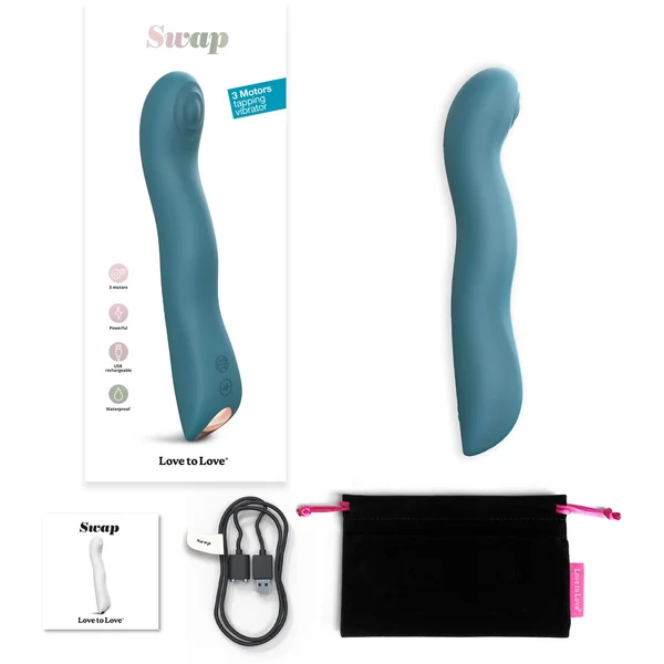 Swap Rechargeable Silicone Multiuse Vibrator By Love To Love — image 8 of 17