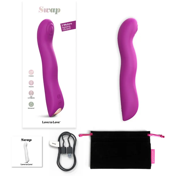 Swap Rechargeable Silicone Multiuse Vibrator By Love To Love — image 16 of 17