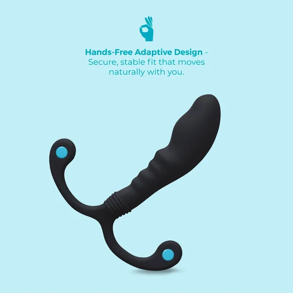 b-Vibe P-Spot Apex Bend Hands-Free Ridged Silicone Prostate Massager — image 4 of 17