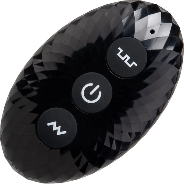 B-Vibe 3.5" Light-Up Vibrating & Rotating Silicone Butt Plug With Remote — image 10 of 14