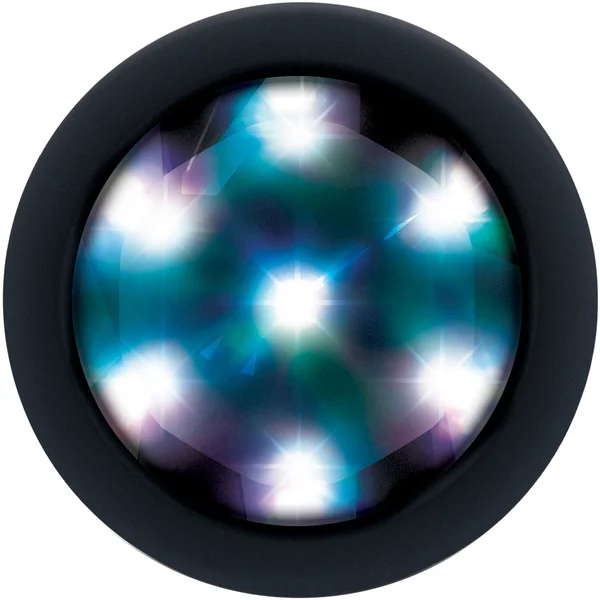 B-Vibe 3.5" Light-Up Vibrating & Rotating Silicone Butt Plug With Remote — image 3 of 14