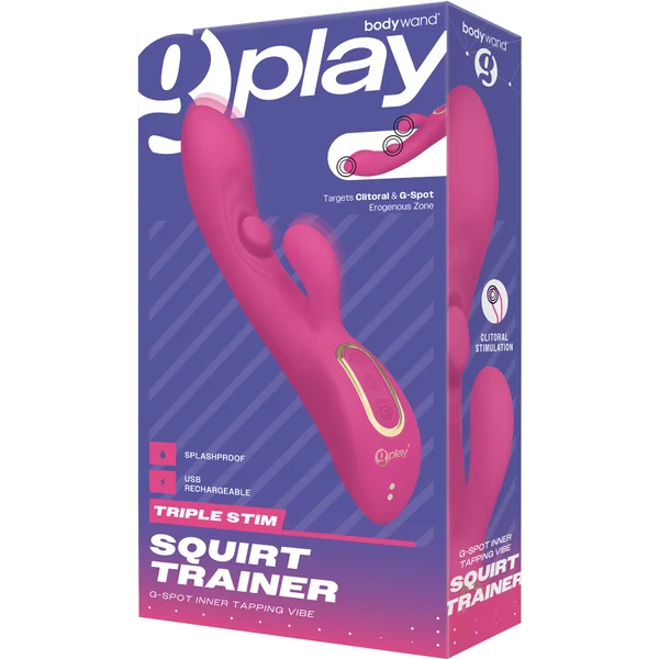 Bodywand G-Play Triple Stim Squirt Trainer Vibe With G-Spot Inner Tapping — image 2 of 6