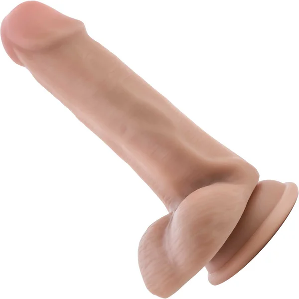 Dr. Skin Dr. Daniel 6 Inch Silicone Suction Cup Dildo by Blush - Vanilla — image 2 of 6
