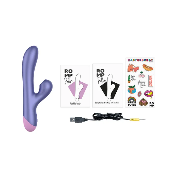 ROMP Pulse Pleasure Air Rabbit Vibrator — image 3 of 7