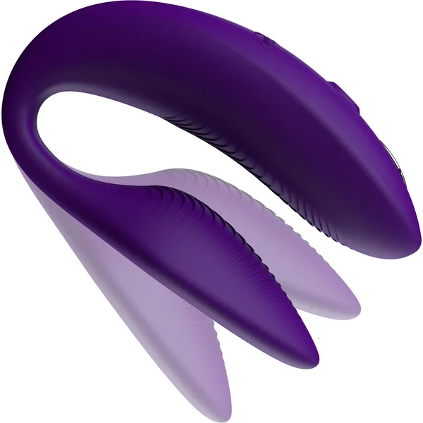 We-Vibe Sync 2 Rechargeable Silicone Remote & App Controlled Couples Vibrator - Purple — image 3 of 13