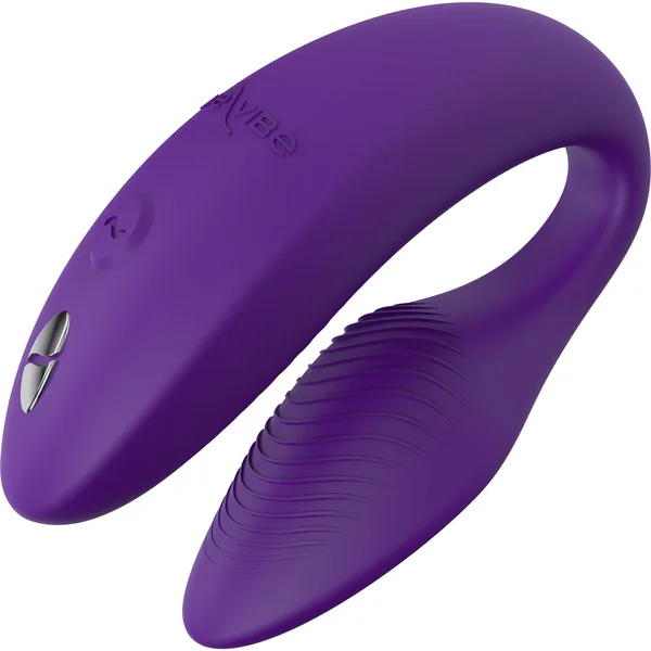 We-Vibe Sync 2 Rechargeable Silicone Remote & App Controlled Couples Vibrator - Purple — image 2 of 13