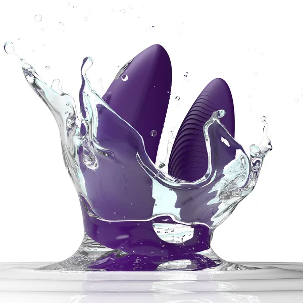 We-Vibe Sync 2 Rechargeable Silicone Remote & App Controlled Couples Vibrator - Purple — image 8 of 13