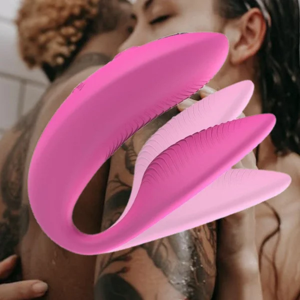 We-Vibe Sync 2 Couples Vibrator with App - Rose — image 3 of 15