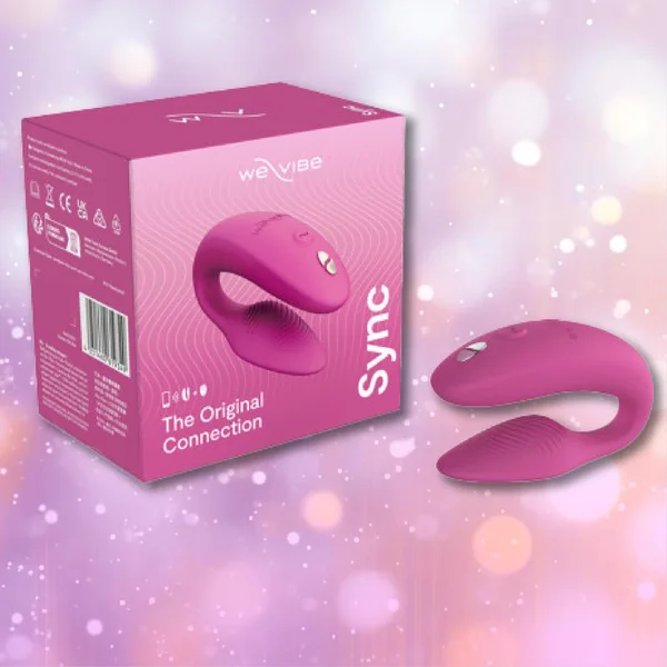 We-Vibe Sync 2 Couples Vibrator with App - Rose — image 4 of 15