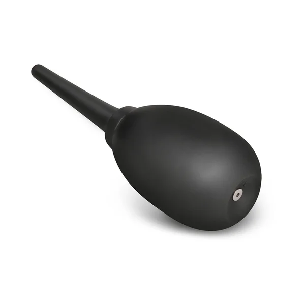 b-Vibe Flexible Silicone Anal Douche Black — image 6 of 8