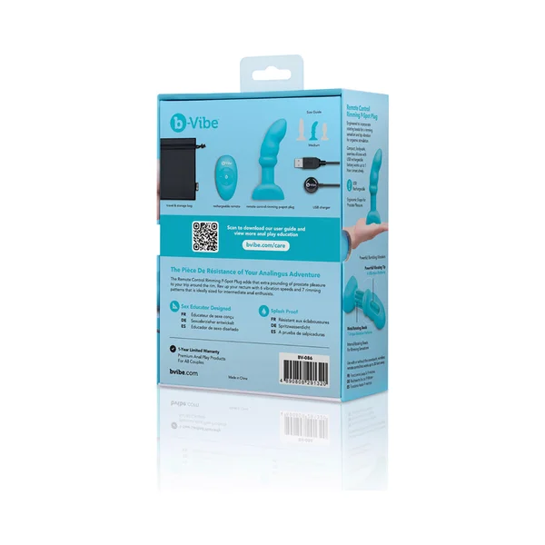 b-Vibe Remote Rimming P-Spot Plug — image 5 of 17