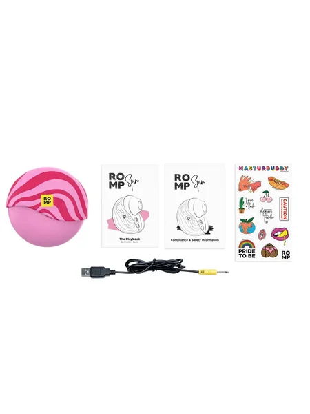 ROMP Spin Travel Rechargeable Clitoral Stimulator — image 22 of 23