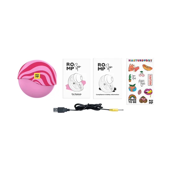 ROMP Spin Travel Rechargeable Clitoral Stimulator — image 5 of 23
