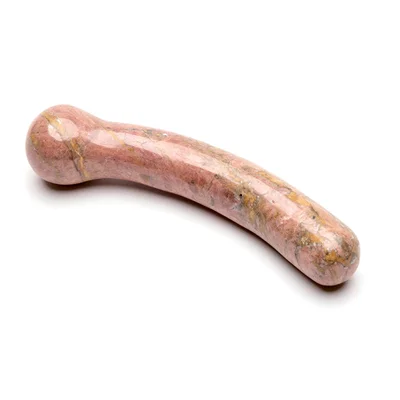 chakrubs anahata curve rhodonite wand