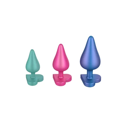 romp luster anal plug set