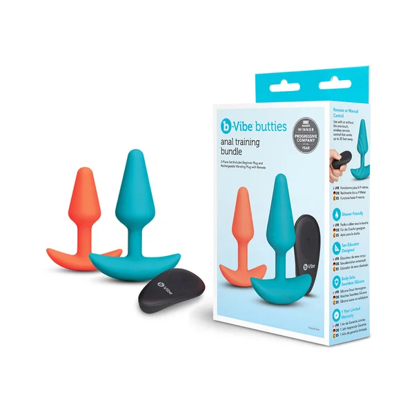 b-Vibe Butties Anal Training 2-Piece Set — image 2 of 13