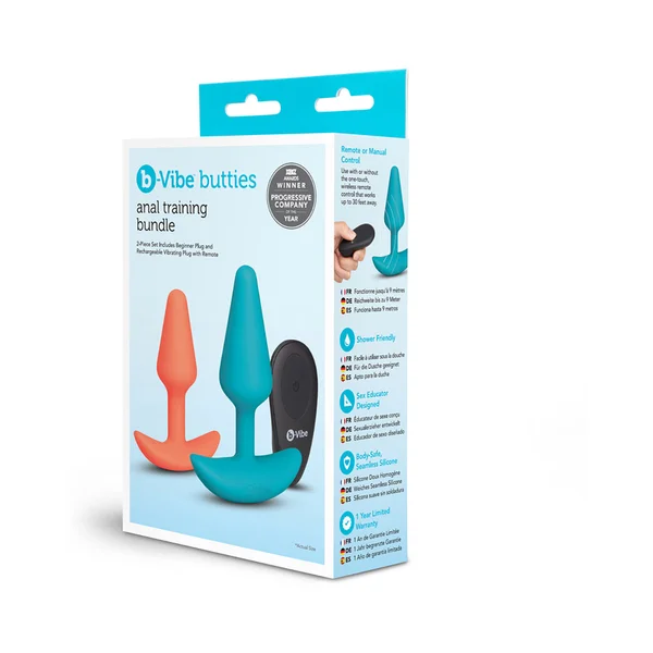 b-Vibe Butties Anal Training 2-Piece Set — image 12 of 13
