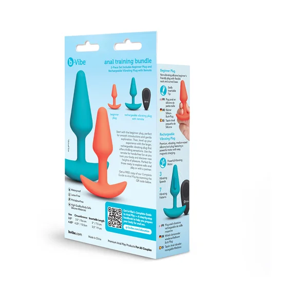 b-Vibe Butties Anal Training 2-Piece Set — image 10 of 13