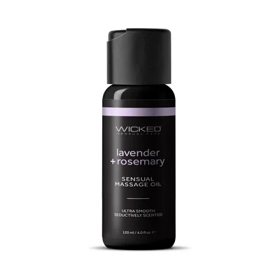wicked lavenderrosemary massage oil 4oz