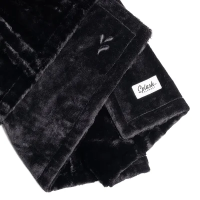 splash blanket furlush black l