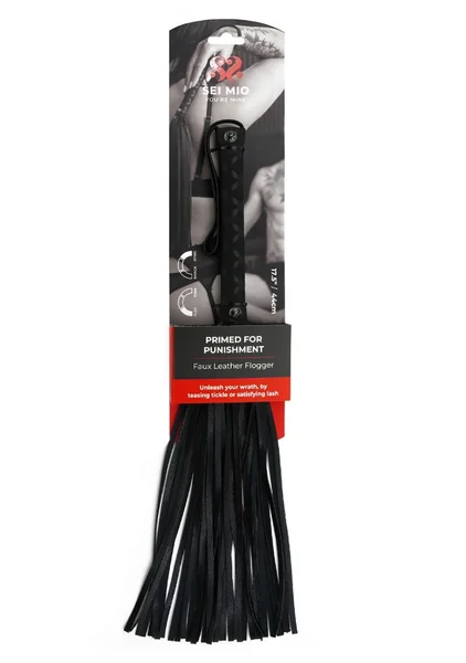 Primed for Punishment - Faux Leather Flogger — image 5 of 5