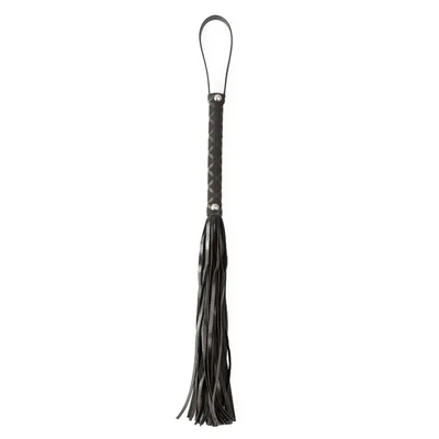 primed for punishment faux leather flogger