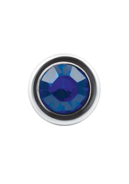 2" Stainless Steel Bling Bling Wavy Penis Plug — image 3 of 5
