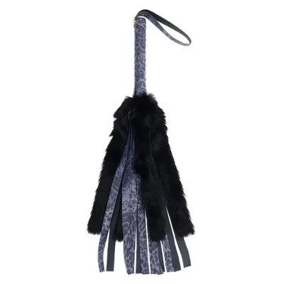 cougar faux fur flogger