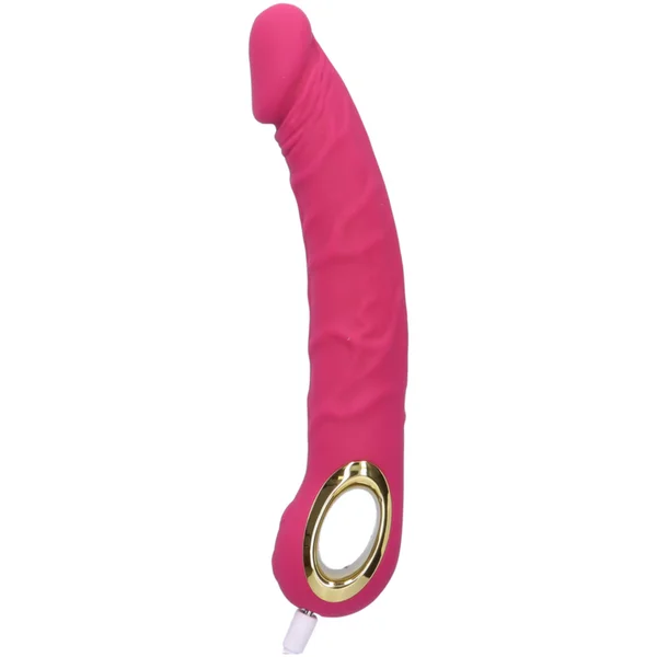 9.5 Inch Veined Vibrating  Silicone Dildo - Deep, Lifelike Penetration! — image 13 of 14