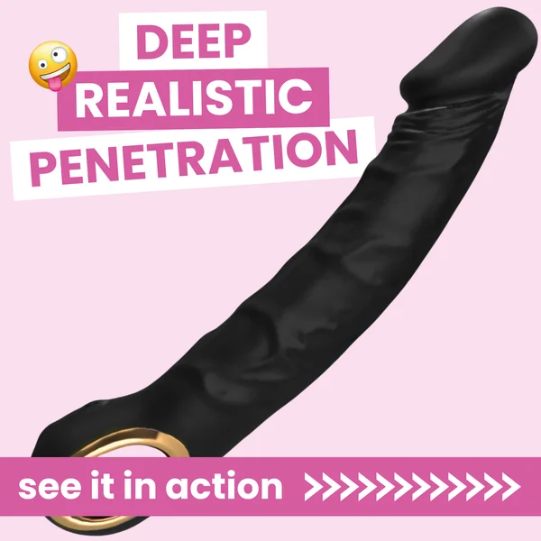 9.5 Inch Veined Vibrating  Silicone Dildo - Deep, Lifelike Penetration! — image 14 of 14