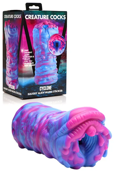 Creature Cocks Cyclone 6.5" Squishy Silicone Alien Vagina Stroker — image 6 of 10