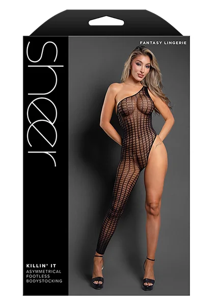 Killin' It Asymmetrical Footless Bodystocking — image 3 of 3