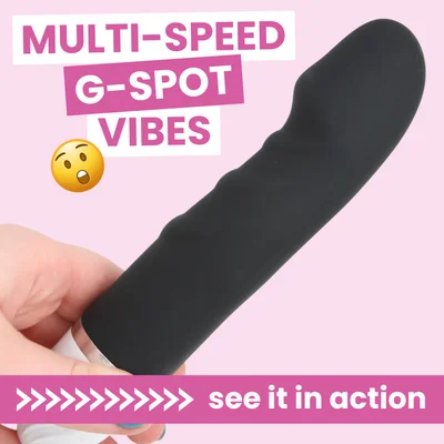 multi speed rippled g spot vibe great for beginners
