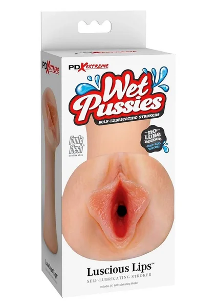 Wet Pussies - Luscious Lips Self-Lubricating Stroker — image 4 of 8