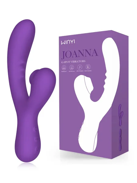 Winyi Joanna Rabbit Vibrator with Clitoral Suction — image 6 of 9
