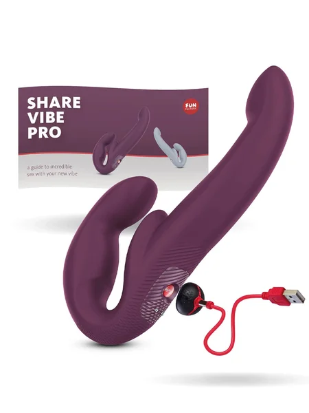 Fun Factory Share Vibe Pro Vibrating Strapless Strap-On — image 5 of 11