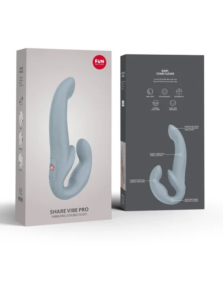 Fun Factory Share Vibe Pro Vibrating Strapless Strap-On — image 10 of 11