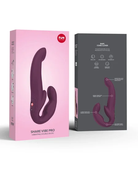 Fun Factory Share Vibe Pro Vibrating Strapless Strap-On — image 6 of 11