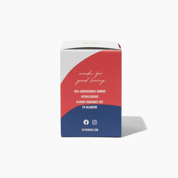 Frenchie Oui Oui Ph Balanced Bamboo Cleansing Body Wipes — image 3 of 5