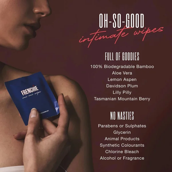 Frenchie Oui Oui Ph Balanced Bamboo Cleansing Body Wipes — image 4 of 5