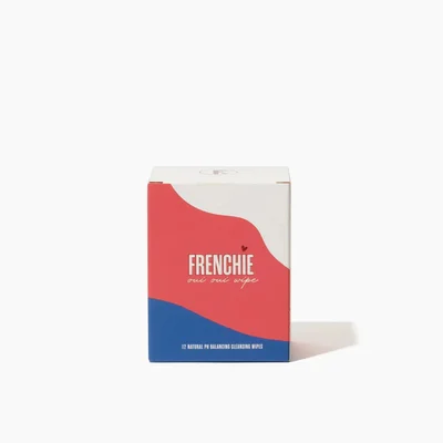 frenchie oui oui ph balanced bamboo cleansing body wipes