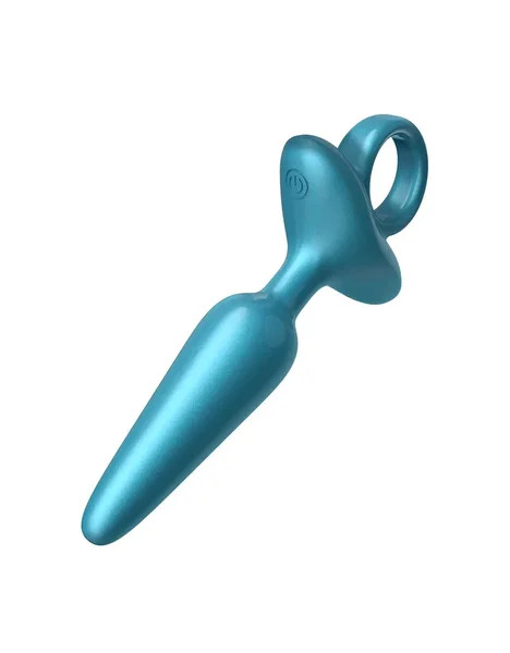 Luv Inc Pointy Ring Silicone Vibrating Anal Plug — image 3 of 4